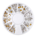 Elegant White Nail Art Pearl And Rhinestone Manicure Kit Set Elegant White Nail Art Pearl And Rhinestone Manicure Kit Set