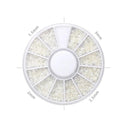 Elegant White Nail Art Pearl And Rhinestone Manicure Kit Set Elegant White Nail Art Pearl And Rhinestone Manicure Kit Set