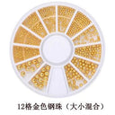 Elegant White Nail Art Pearl And Rhinestone Manicure Kit Set Elegant White Nail Art Pearl And Rhinestone Manicure Kit Set