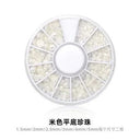 Elegant White Nail Art Pearl And Rhinestone Manicure Kit Set Elegant White Nail Art Pearl And Rhinestone Manicure Kit Set