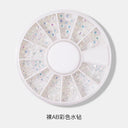 Elegant White Nail Art Pearl And Rhinestone Manicure Kit Set Elegant White Nail Art Pearl And Rhinestone Manicure Kit Set