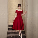 Elegant White Off Shoulder Evening Dress For Special Events Elegant White Off Shoulder Evening Dress For Special Events