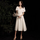 Elegant White Off Shoulder Evening Dress For Special Events Elegant White Off Shoulder Evening Dress For Special Events