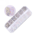 Embellished Nail Art Kit: Sparkling Rhinestones Pearls Gems Embellished Nail Art Kit: Sparkling Rhinestones Pearls Gems
