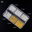 Embellished Nail Art Kit: Sparkling Rhinestones Pearls Gems Embellished Nail Art Kit: Sparkling Rhinestones Pearls Gems