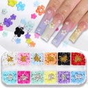 Embellished Nail Art Kit Sparkling Rhinestones Pearls Gems Embellished Nail Art Kit Sparkling Rhinestones Pearls Gems