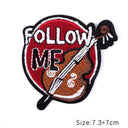 Embroidered Music Rock Patches for Clothing Punk Style Embroidered Music Rock Patches for Clothing Punk Style