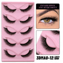 Enchanting Cat Eye Faux Mink Lashes for Stunning Winged Look Enchanting Cat Eye Faux Mink Lashes for Stunning Winged Look
