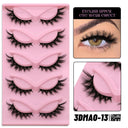 Enchanting Cat Eye Faux Mink Lashes for Stunning Winged Look Enchanting Cat Eye Faux Mink Lashes for Stunning Winged Look