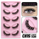 Enchanting Cat Eye Faux Mink Lashes for Stunning Winged Look Enchanting Cat Eye Faux Mink Lashes for Stunning Winged Look