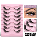 Enchanting Cat Eye Faux Mink Lashes for Stunning Winged Look Enchanting Cat Eye Faux Mink Lashes for Stunning Winged Look