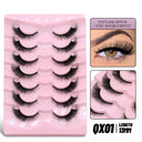 Enchanting Cat Eye Faux Mink Lashes for Stunning Winged Look Enchanting Cat Eye Faux Mink Lashes for Stunning Winged Look