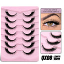 Enchanting Cat Eye Faux Mink Lashes for Stunning Winged Look Enchanting Cat Eye Faux Mink Lashes for Stunning Winged Look