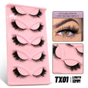 Enchanting Cat Eye Faux Mink Lashes for Stunning Winged Look Enchanting Cat Eye Faux Mink Lashes for Stunning Winged Look