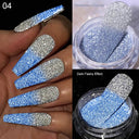 Enchanting Mermaid Holographic Nail Powder DIY Aurora Glitter Dust Enchanting Mermaid Holographic Nail Powder DIY Aurora Glitter Dust