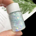 Enchanting Mermaid Holographic Nail Powder DIY Aurora Glitter Dust Enchanting Mermaid Holographic Nail Powder DIY Aurora Glitter Dust