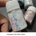Enchanting Mermaid Holographic Nail Powder DIY Aurora Glitter Dust Enchanting Mermaid Holographic Nail Powder DIY Aurora Glitter Dust