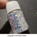 Enchanting Mermaid Holographic Nail Powder DIY Aurora Glitter Dust Enchanting Mermaid Holographic Nail Powder DIY Aurora Glitter Dust