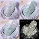Enchanting Mermaid Holographic Nail Powder DIY Aurora Glitter Dust Enchanting Mermaid Holographic Nail Powder DIY Aurora Glitter Dust