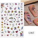 Enchanting Mystical Nail Art Stickers with Celestial Accents Enchanting Mystical Nail Art Stickers with Celestial Accents