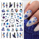 Enchanting Mystical Nail Art Stickers with Celestial Accents Enchanting Mystical Nail Art Stickers with Celestial Accents