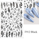 Enchanting Mystical Nail Art Stickers with Celestial Accents Enchanting Mystical Nail Art Stickers with Celestial Accents