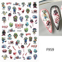 Enchanting Mystical Nail Art Stickers with Celestial Accents Enchanting Mystical Nail Art Stickers with Celestial Accents