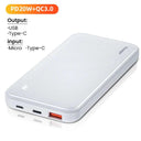 Essager 20W 10000mAh Power Bank Dual USB Fast Charging Essager 20W 10000mAh Power Bank Dual USB Fast Charging