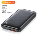 Essager 20W 10000mAh Power Bank Dual USB Fast Charging Essager 20W 10000mAh Power Bank Dual USB Fast Charging