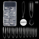 Ethereal Sheer Coffin Ballet Nail Kit for Stunning Nails Ethereal Sheer Coffin Ballet Nail Kit for Stunning Nails