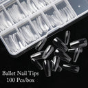 Ethereal Sheer Coffin Ballet Nail Kit for Stunning Nails Ethereal Sheer Coffin Ballet Nail Kit for Stunning Nails