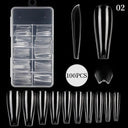 Ethereal Sheer Coffin Ballet Nail Kit for Stunning Nails Ethereal Sheer Coffin Ballet Nail Kit for Stunning Nails