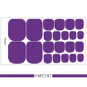 European Style Waterproof Toenail Stickers for Manicure European Style Waterproof Toenail Stickers for Manicure