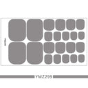 European Style Waterproof Toenail Stickers for Manicure European Style Waterproof Toenail Stickers for Manicure