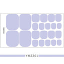 European Style Waterproof Toenail Stickers for Manicure European Style Waterproof Toenail Stickers for Manicure