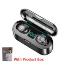F9 TWS Bluetooth Earbuds With Charging Case Waterproof Audio F9 TWS Bluetooth Earbuds With Charging Case Waterproof Audio