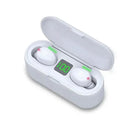 F9 TWS Bluetooth Earbuds With Charging Case Waterproof Audio F9 TWS Bluetooth Earbuds With Charging Case Waterproof Audio