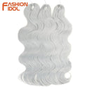 Fashion Idol Body Wave Ombre Crochet Hair Blonde Extensions Fashion Idol Body Wave Ombre Crochet Hair Blonde Extensions