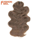 Fashion Idol Body Wave Ombre Crochet Hair Blonde Extensions Fashion Idol Body Wave Ombre Crochet Hair Blonde Extensions