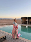 Fashion Patchwork Print Midi Dress: Summer Style for Women Fashion Patchwork Print Midi Dress: Summer Style for Women