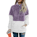 Fashion Special Offer Thick Zipped Stand Collar Sweatshirt Fashion Special Offer Thick Zipped Stand Collar Sweatshirt