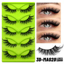 Faux Mink Anime Glam Cat Eye Lashes Set Natural 5 Pairs Faux Mink Anime Glam Cat Eye Lashes Set Natural 5 Pairs