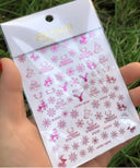 Festive Santa & Snowman Nail Art Stickers for Manicures Festive Santa & Snowman Nail Art Stickers for Manicures