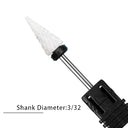 Flame Ceramic Nail Drill Bits Kit for Manicure and Pedicure Flame Ceramic Nail Drill Bits Kit for Manicure and Pedicure