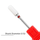 Flame Ceramic Nail Drill Bits Kit for Manicure and Pedicure Flame Ceramic Nail Drill Bits Kit for Manicure and Pedicure