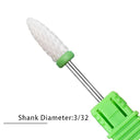 Flame Ceramic Nail Drill Bits Kit for Manicure and Pedicure Flame Ceramic Nail Drill Bits Kit for Manicure and Pedicure