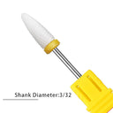 Flame Ceramic Nail Drill Bits Kit for Manicure and Pedicure Flame Ceramic Nail Drill Bits Kit for Manicure and Pedicure