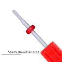 Flame Ceramic Nail Drill Bits Kit for Manicure and Pedicure Flame Ceramic Nail Drill Bits Kit for Manicure and Pedicure