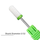 Flame Ceramic Nail Drill Bits Kit for Manicure and Pedicure Flame Ceramic Nail Drill Bits Kit for Manicure and Pedicure