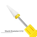 Flame Ceramic Nail Drill Bits Kit for Manicure and Pedicure Flame Ceramic Nail Drill Bits Kit for Manicure and Pedicure